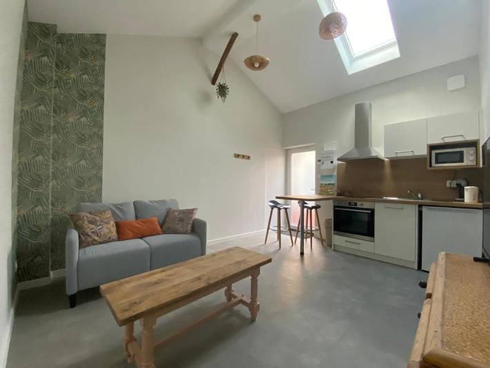 Gîte pour 4 personnes, avec jardin et sauna ainsi que jacuzzi et terrasse à Riorges - 2