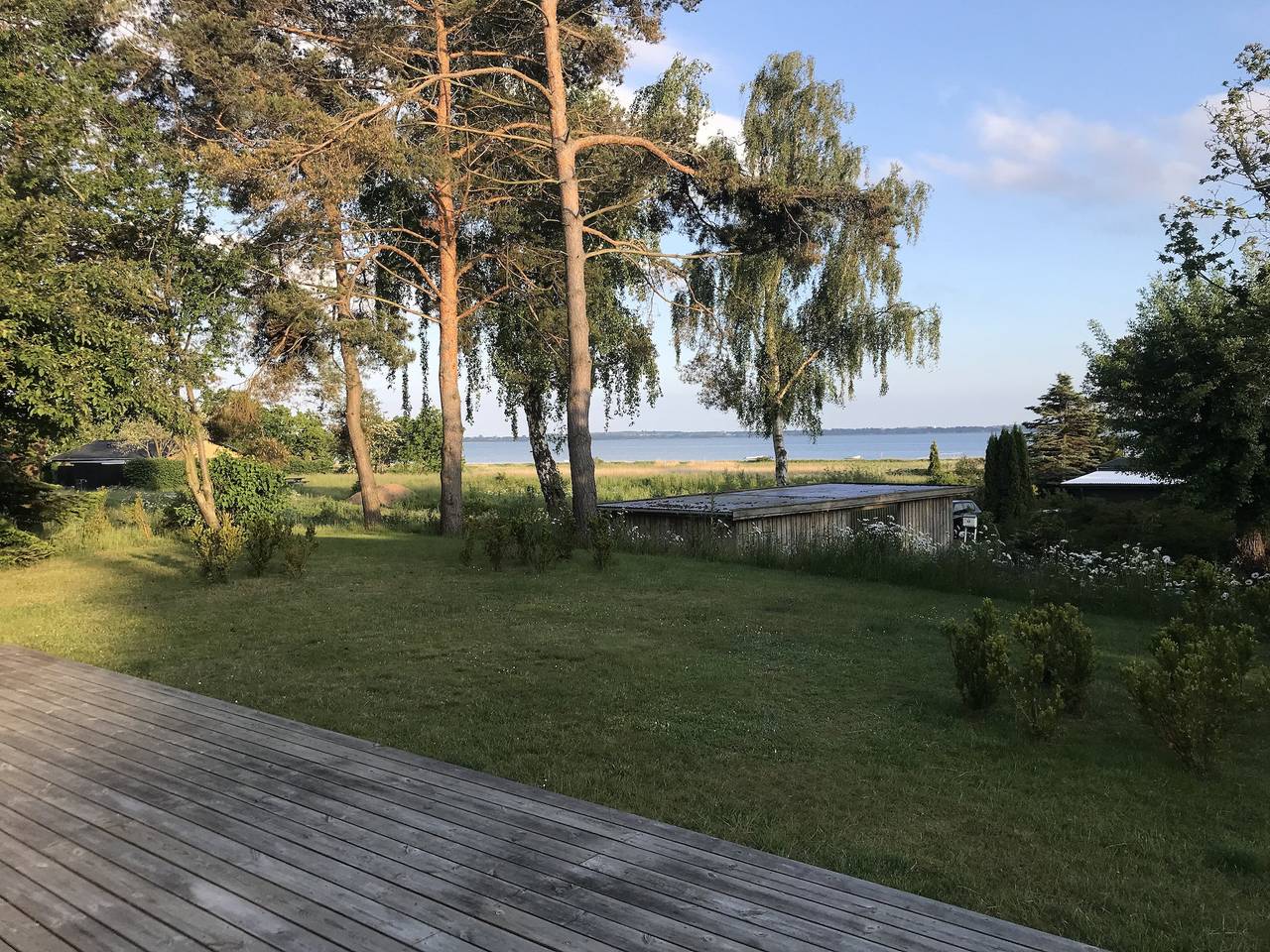 Skønt sommerhus med udsigt over fjorden in Vig, Nordwestseeland