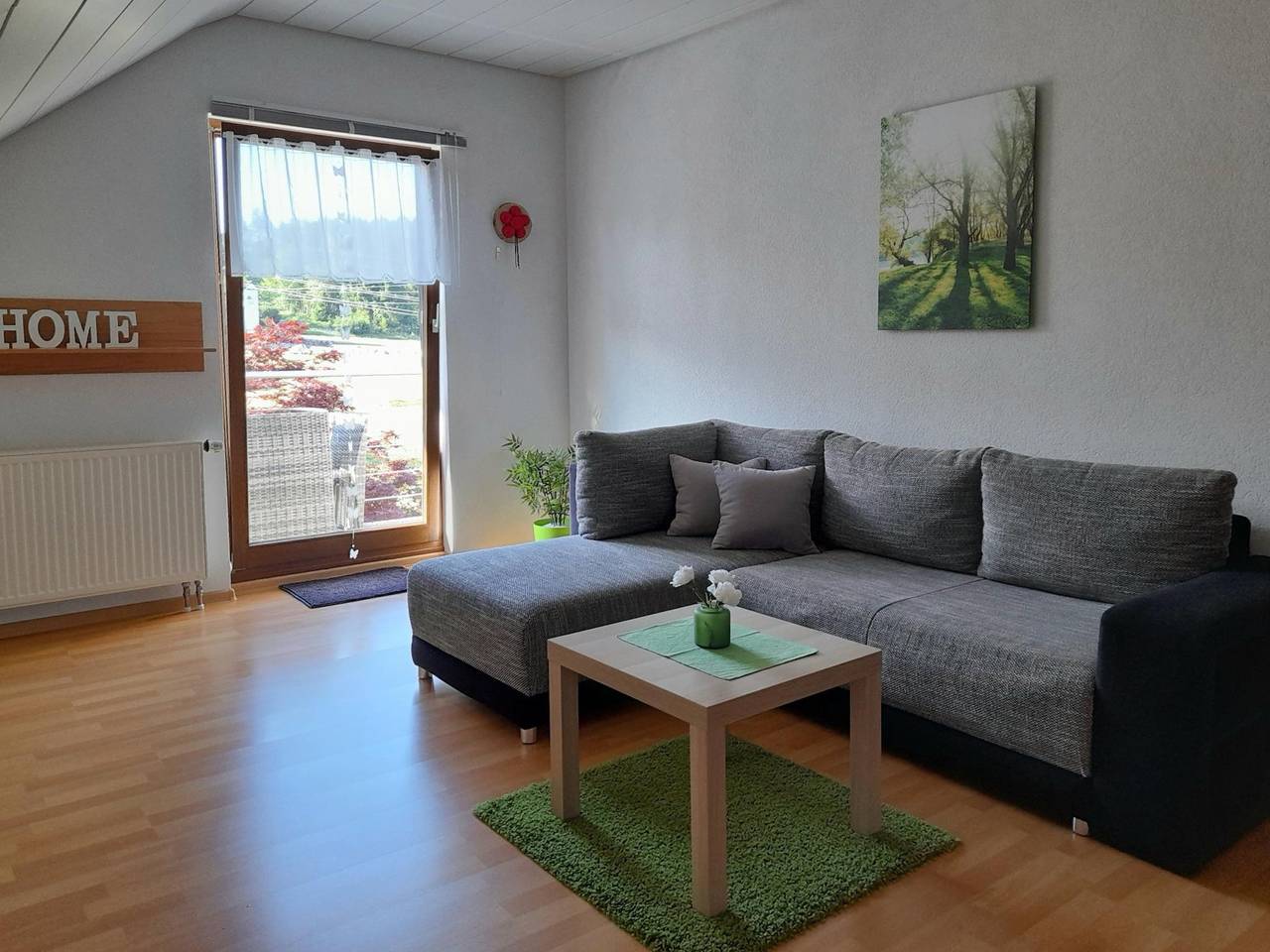 Appartement entier, Penthouse avec balcon, jardin clos & terrasse in Suedlicher Schwarzwald, Görwihl