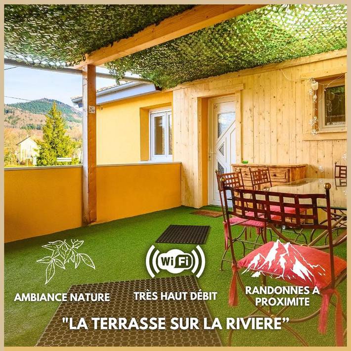 Appartement de vacances pour 5 personnes, avec Terrasse