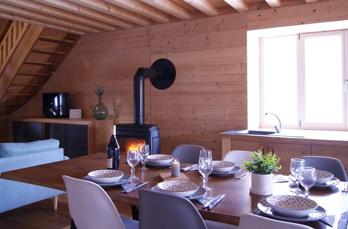 Gîte le chalet à comté in Saffloz, Jura Francais
