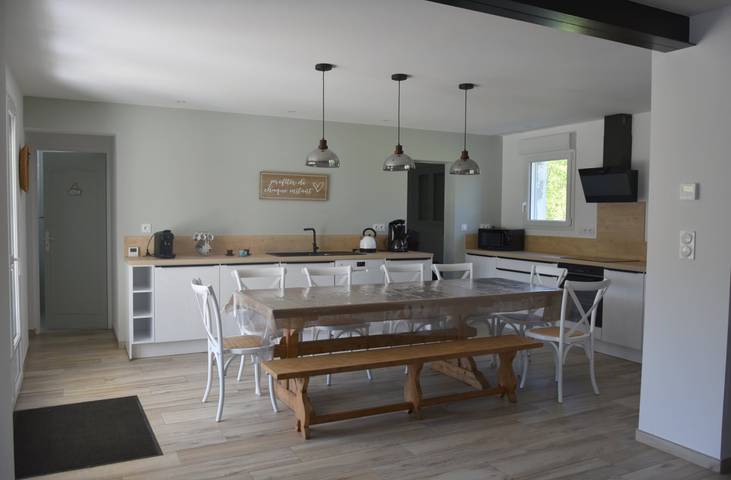 Gîte pour 10 personnes, avec jardin et terrasse à Le Porge - 2