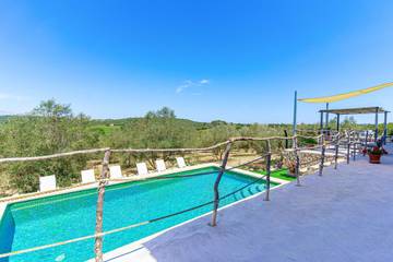 Villa in Sineu, Mallorca Inselmitte für 8 