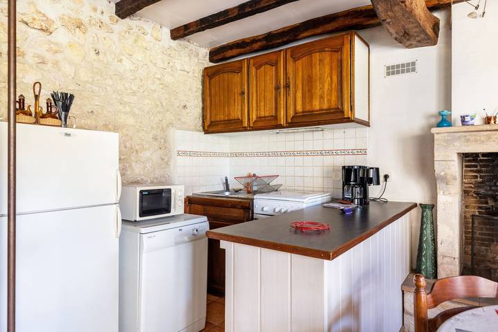 Maison de vacances « Petite Maison Bord De Rivière » avec terrasse, jardin privés et Wi-Fi in Chiré-en-Montreuil, Vienne (France)