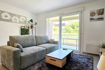 Gîte pour 3 personnes, avec balcon à Thonon-les-Bains