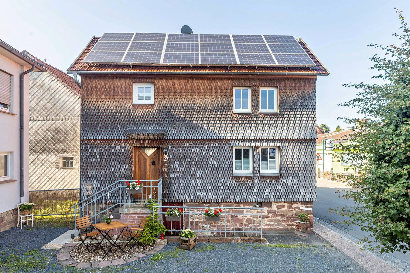 Ferienhaus 'Mittendrin' mit privater Terrasse in Jesberg, Schwalm-Eder-Kreis