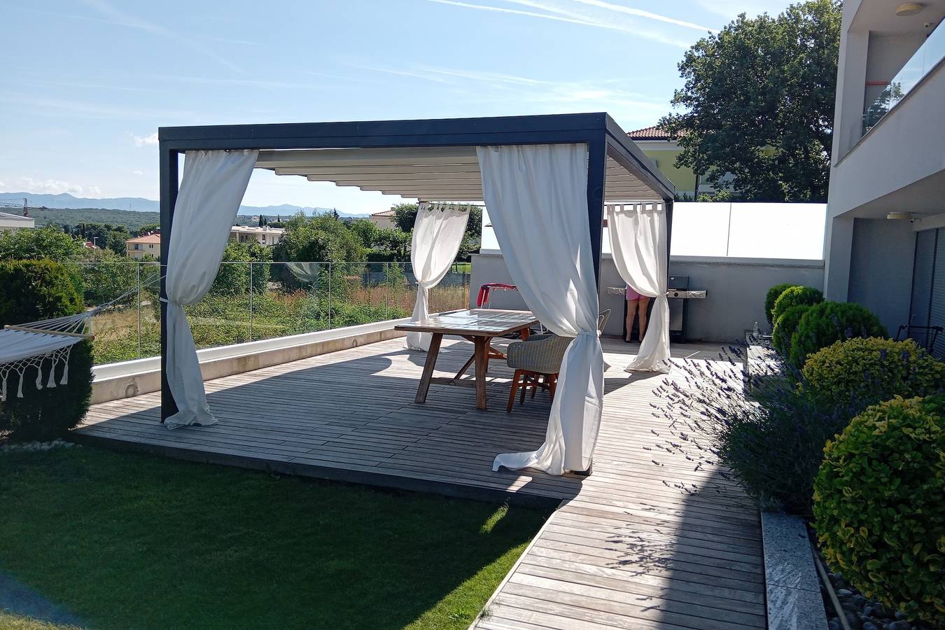 Ganze Wohnung, 2-Zimmer-Ferienwohnung mit Terrasse und Meerblick Vantacici, Krk A-25094-a in Zidarici, Krk
