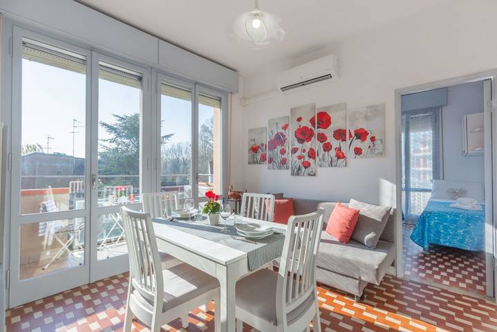 Glamping per 3 persone, con balcone/terrazza in Emilia Romagna