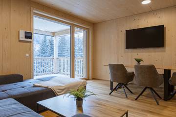 Ferienwohnung für 8 Personen, mit Terrasse und Sauna in Oberwölz