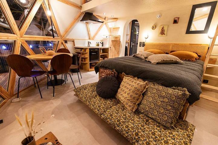 Cabane en bois pour 4 personnes, avec terrasse à Autrans - 4