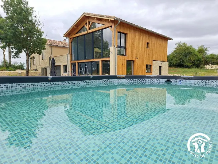 Casa de vacaciones para 6 personas, con piscina y jardín - 1