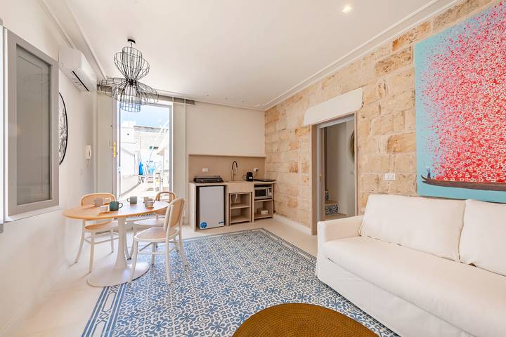 Location de vacances pour 4 personnes, avec terrasse, adapté aux familles à Monopoli