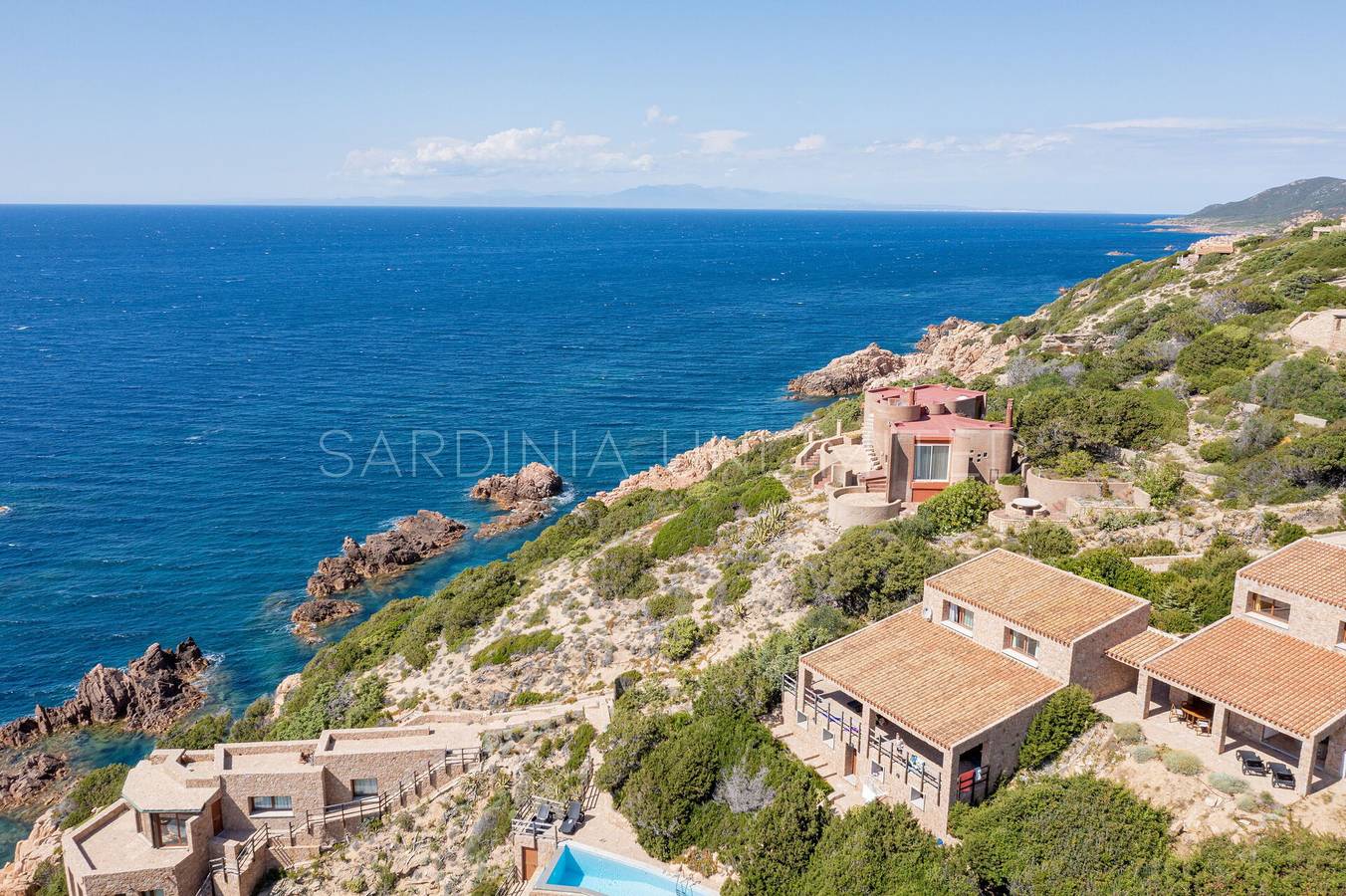 Villetta Nuvola Azzurra in Costa Paradiso, Trinità d'Agultu e Vignola und Umgebung