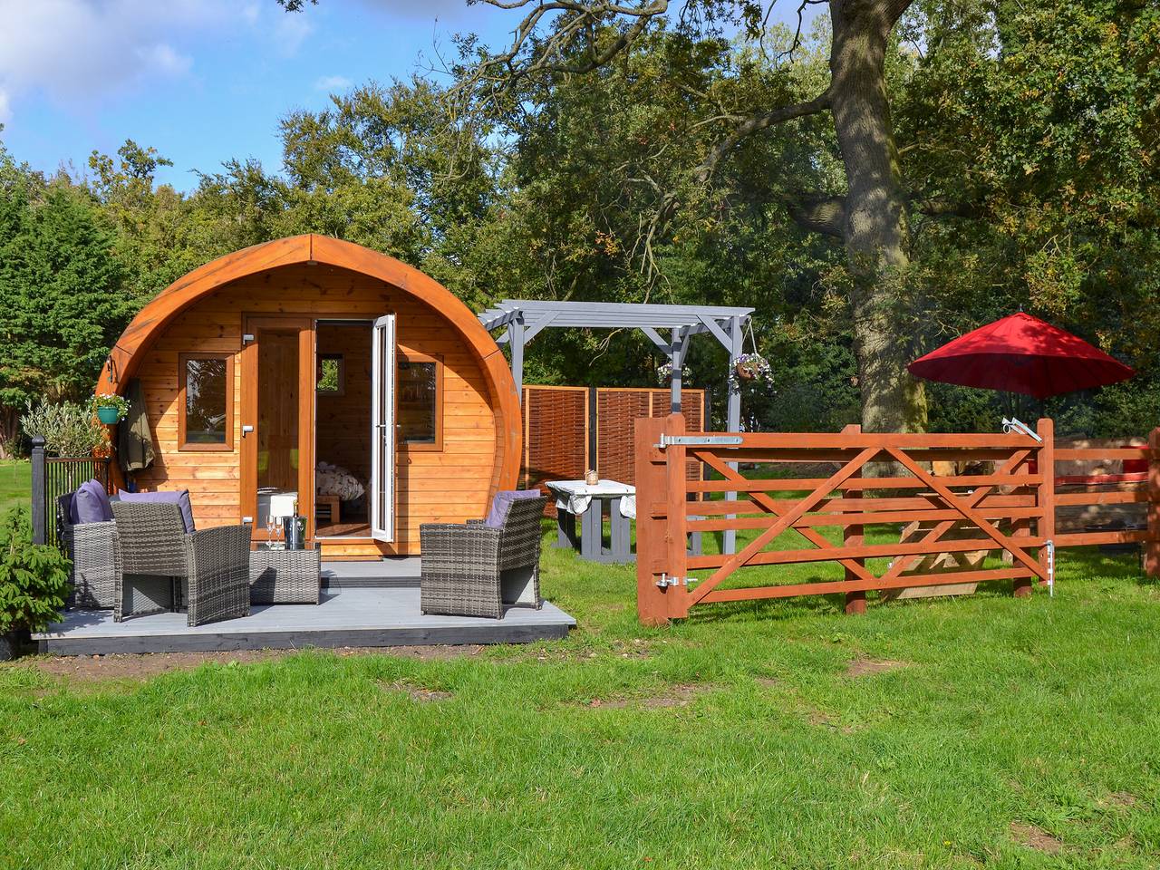 Cottage für 2 Personen mit Garten in Suffolk
