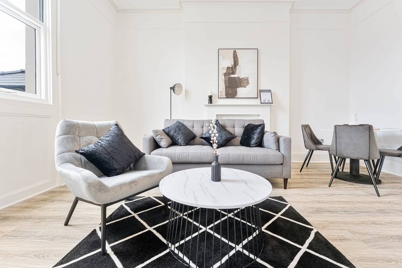 Apartamento entero, Central Cheltenham Bright 2Bed Apartment w Balcony in Cheltenham, Gloucestershire
