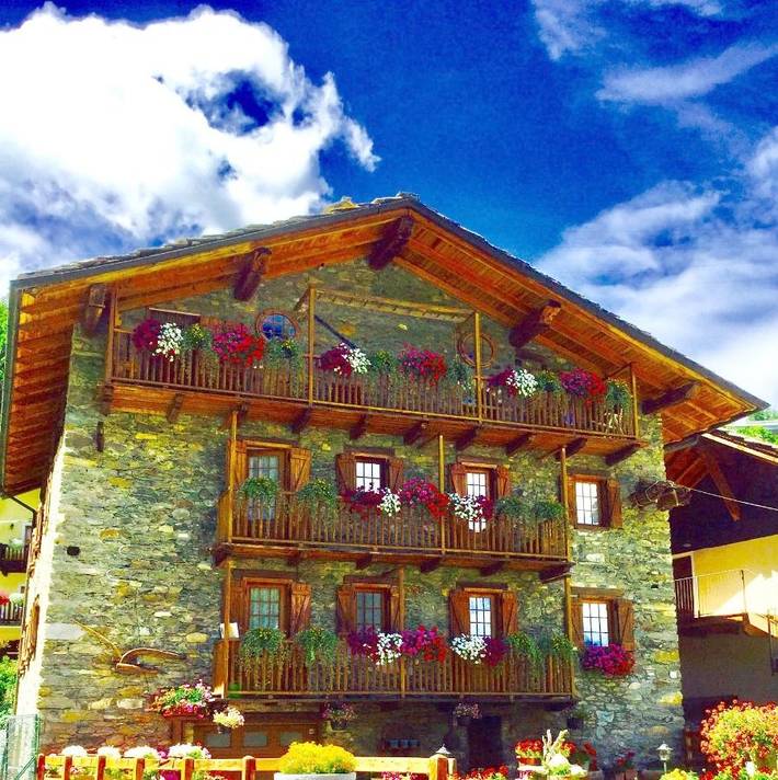 Gîte pour 5 personnes, avec jardin et vue à Comune di Saint-Rhémy-en-Bosses - 4