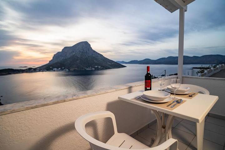 Appart’hôtel pour 2 personnes, avec vue et terrasse