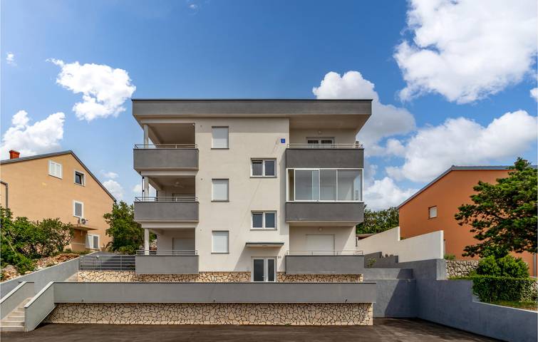 Ganze Ferienwohnung, Apartment am Meer mit Terrasse, WLAN und Parkplatz – in der Nähe von Klenovica in Klenovica, Primorje-Gorski Kotar