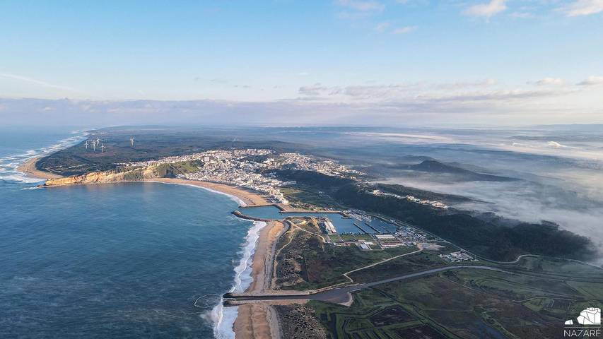 Casa de férias para 6 pessoas, com Vista para o mar e Varanda e ainda Terraço na Nazaré