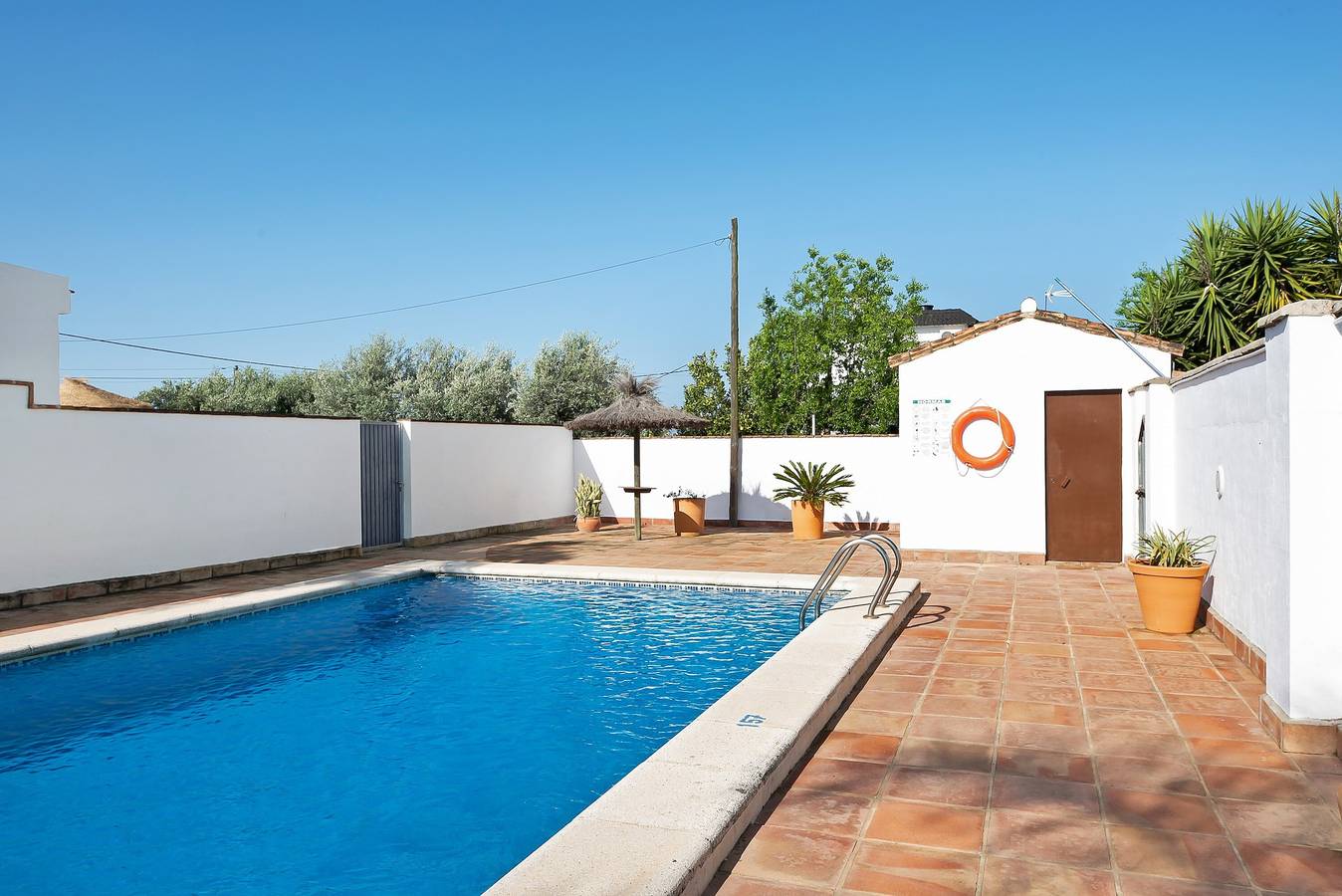 Charmantes Casa Villanueva 4 mit privatem Pool, Garten und Wlan in Conil de la Frontera, Costa de la Luz