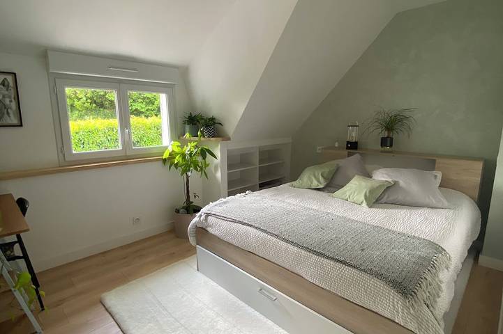 Location de vacances pour 3 personnes, avec jardin et terrasse à Pleuven - 2