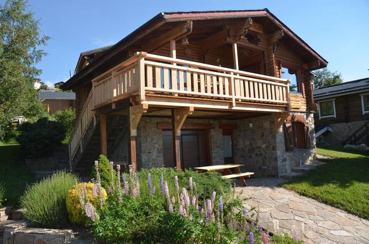 Chalet pour 2 personnes, avec vue et jardin à Font-Romeu-Odeillo-Via