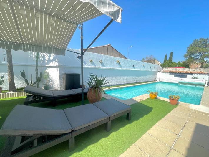 Location de vacances pour 8 personnes, avec jardin et piscine à Jacou - 4