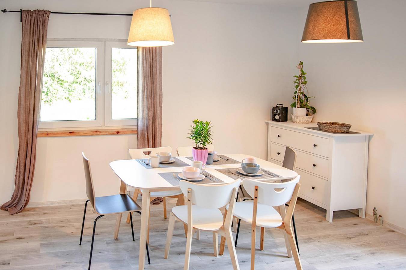 Komfortowy dom wakacyjny z prywatnym ogrodem in Dębina, Morze Bałtyckie