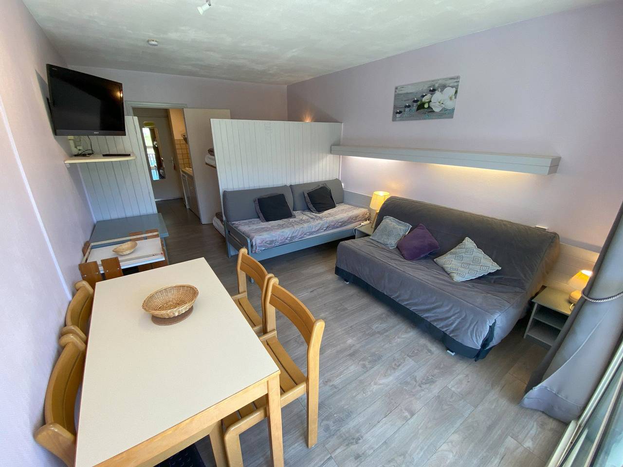 Ganzes Studio, Renoviertes Studio, 5. Etage, Balkon, 4 Pers, Superdévoluy Zentrum in Saint-Étienne-en-Dévoluy, Le Dévoluy