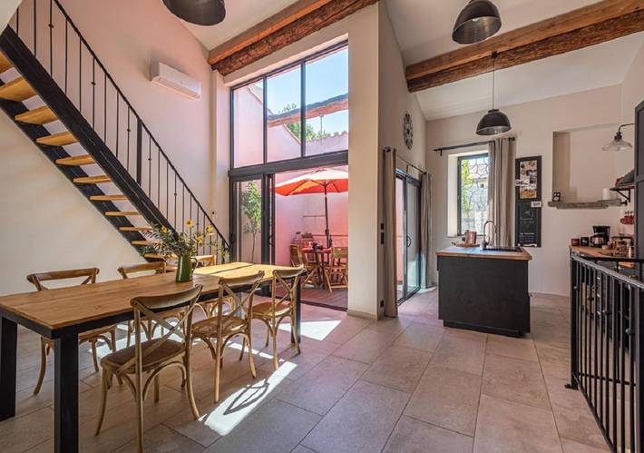 Location de vacances pour 4 personnes, avec balcon et vue, adapté aux familles à Conilhac-Corbières - 2