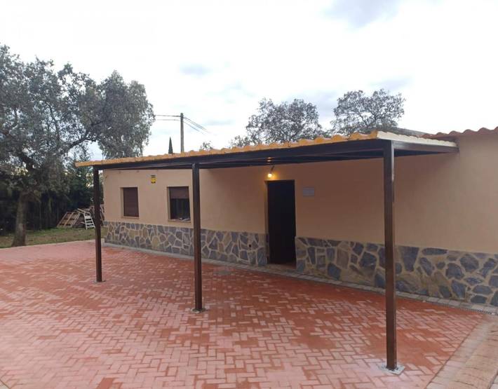 Casa rural para 8 personas, con jardín, Se admiten mascotas en Sierra Norte de Sevilla - 3