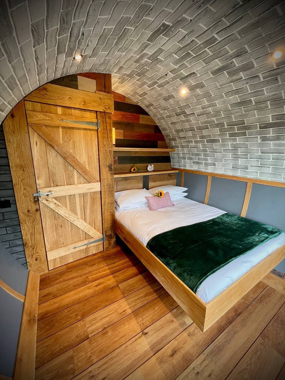 Glamping für 6 Personen mit Ausblick in Powys