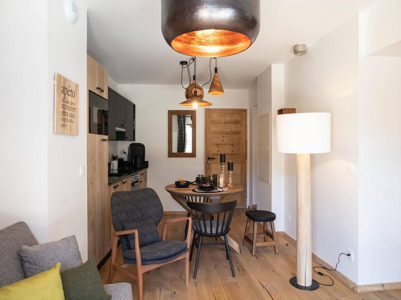 Apartamento entero, Apartamento en Vaujany con vistas a montañas in Vaujany, Parque Nacional de los Ecrins