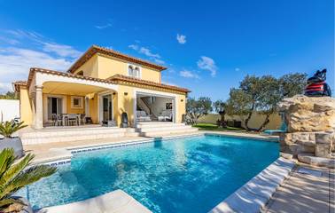 Ferienhaus für 8 Personen, mit Pool und Garten, mit Haustier in Marseillan