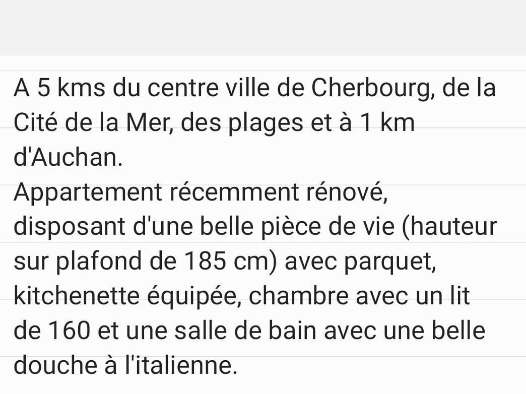 Appartement entier, Appartament Bel Air in La Glacerie, Cherbourg-en-Cotentin