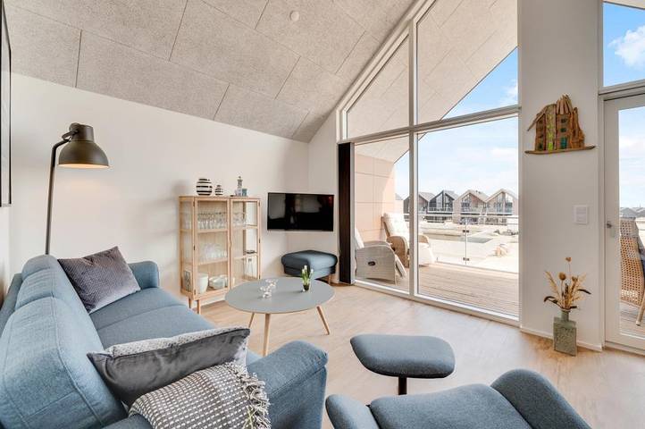 Schicke Ferienwohnung direkt am Ringkøbing Fjord in Hvide Sande in Hvide Sande, Holmsland Klit