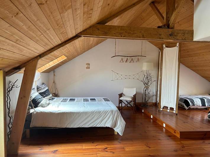 Maison de vacances pour 4 personnes, avec Terrasse et Jardin ainsi que Piscine et Vue à La Fresnais