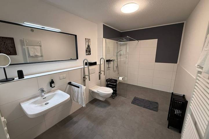 Ganze Wohnung, Zeit zu Zweit - 90 qm Wohnung mit Sauna u. Garten in Weyhe, Naturpark Wildeshauser Geest