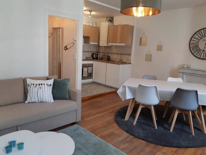 Gîte pour 5 personnes dans Gare de Dijon-Ville