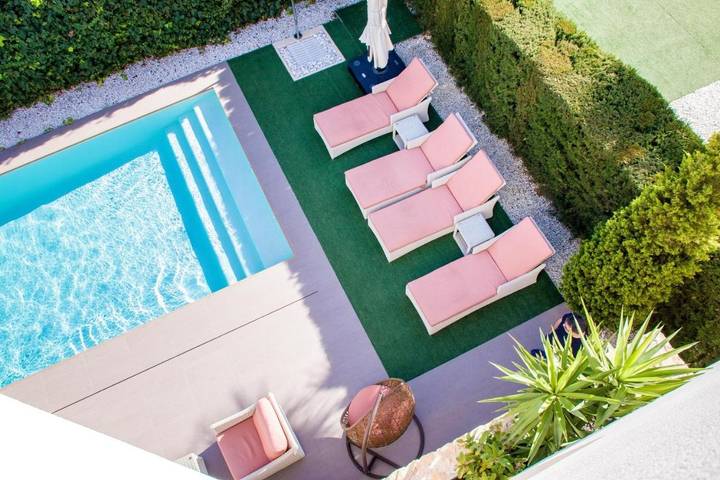 Casa rural para 6 personas, con vistas al lago y piscina además de jardín y vistas en Rojales - 3