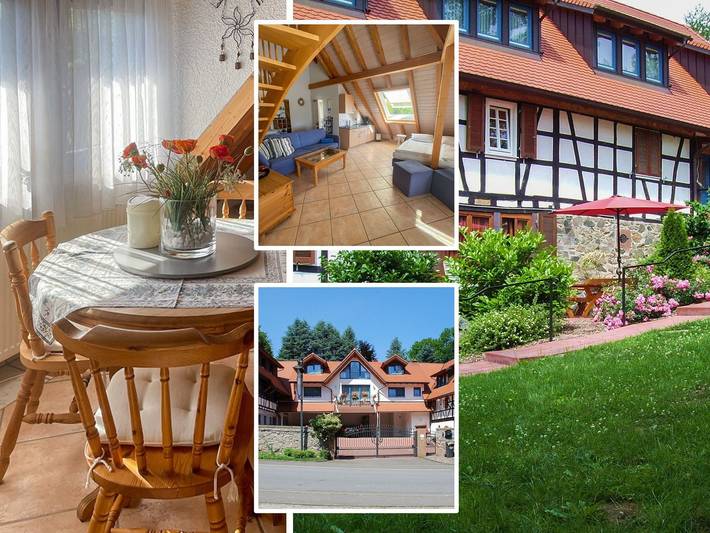 Ferienwohnung für 5 Personen, mit Garten in Lindenfels