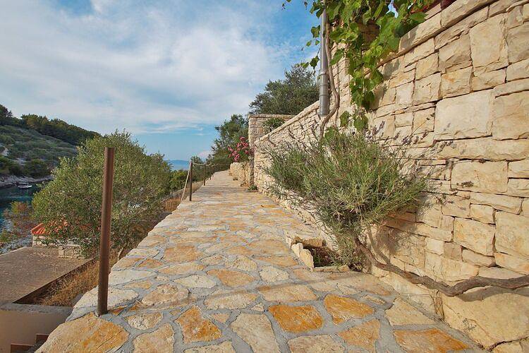 Stone House Mia - Two Bedroom Stone House with Terrace and Sea View in Vela Luka, Korcula