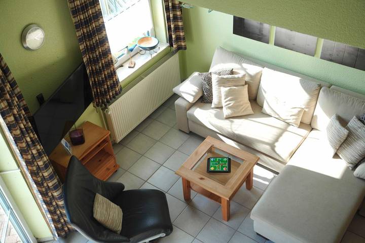 Bungalow für 7 Personen, mit Terrasse und Garten