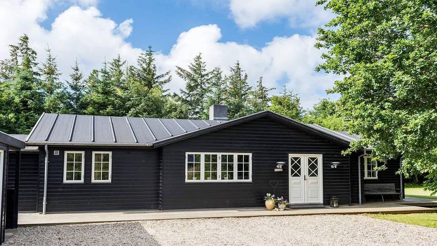 Ferienhaus für 4 Personen, mit Terrasse in Filsø See