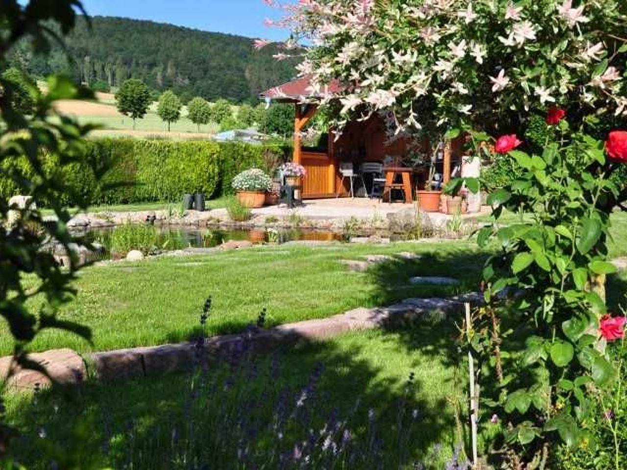 Ganze Ferienwohnung, Ferienwohnung Bramwaldblick mit 2 Schlafzimmern in Hann. Münden, Weserbergland