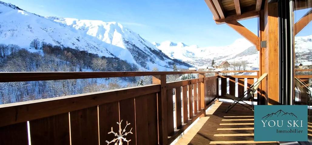 Chalet pour 11 personnes, avec terrasse ainsi que vue et sauna, animaux acceptés à Saint-Sorlin-d'Arves - 4