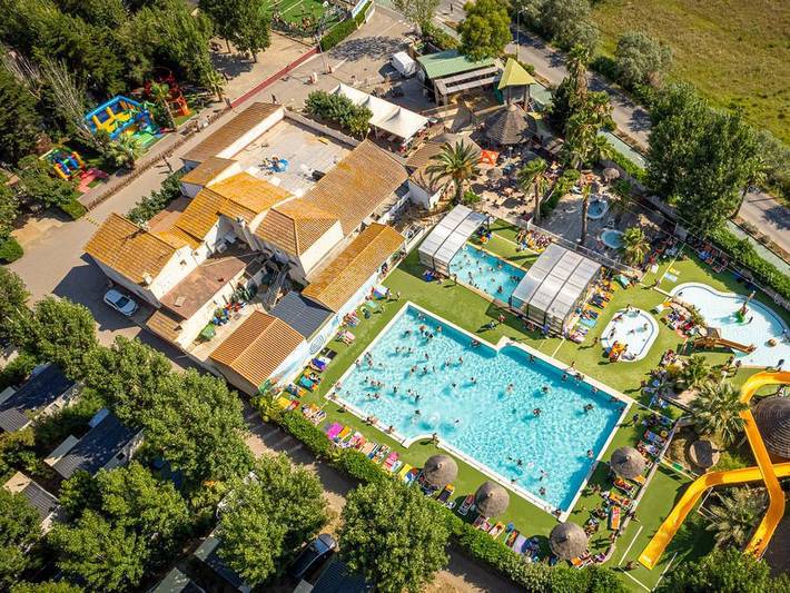 Mobil home pour 6 personnes, avec Bassin pour enfant et Piscine dans Serignan Plage