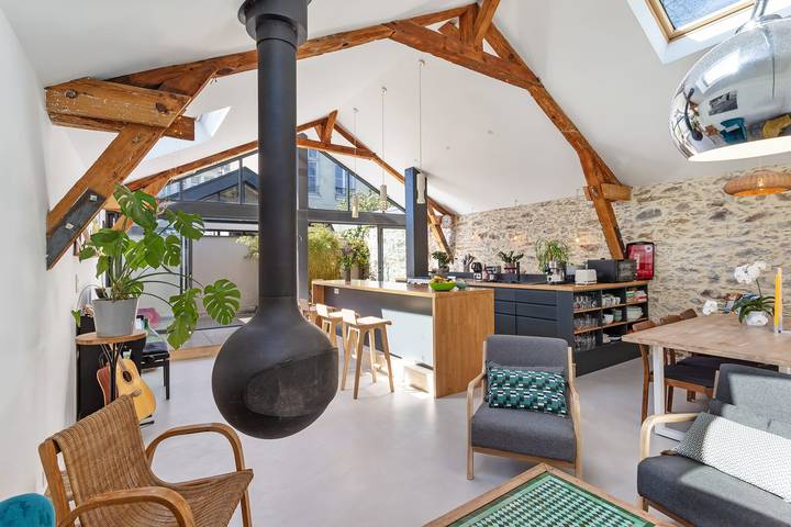 Location de vacances pour 6 personnes, avec terrasse à Nantes - 4