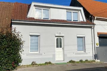 Gîte pour 4 personnes, avec jardin et terrasse à Hesdin-l'Abbé