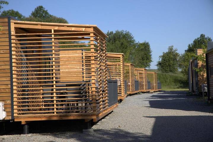 Bungalow für 2 Personen, mit Ausblick und Pool sowie Garten und Sauna, mit Haustier in Bayern - 2